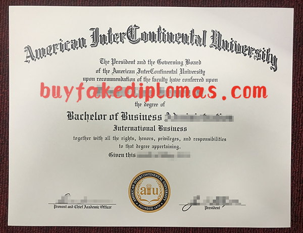 American Intercontinental University Degree Sample.png