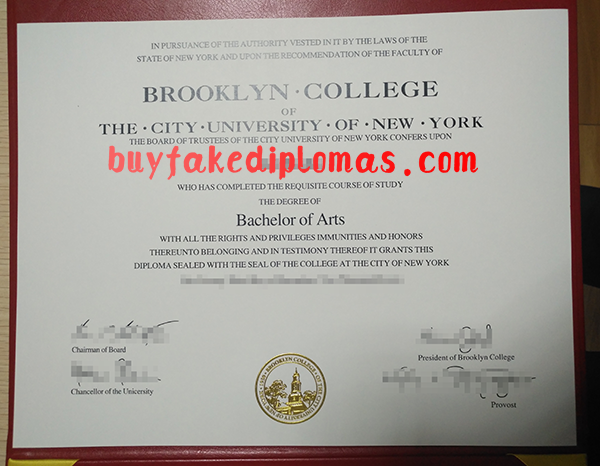 Brooklyn College diploma.png