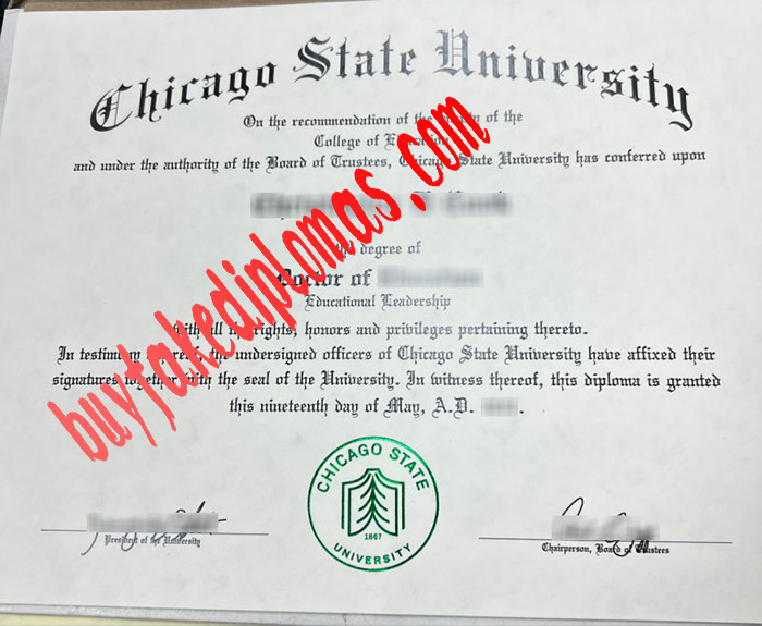 Chicago State University diploma.jpg