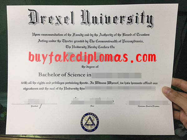 Drexel University diploma.png