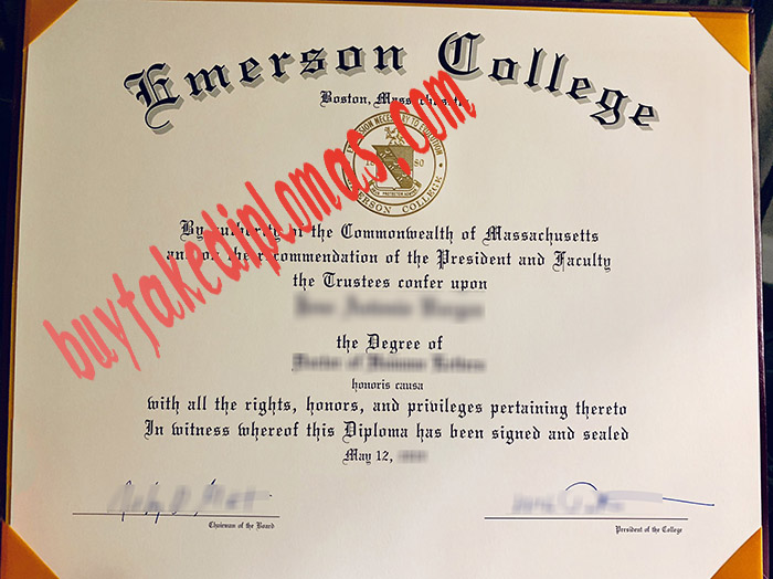 Emerson College diploma.jpg