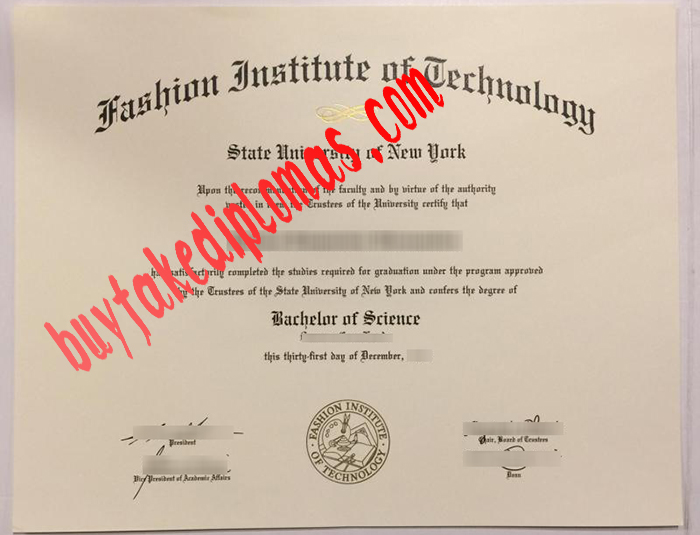 Fashion Institute of Technology diploma.jpg