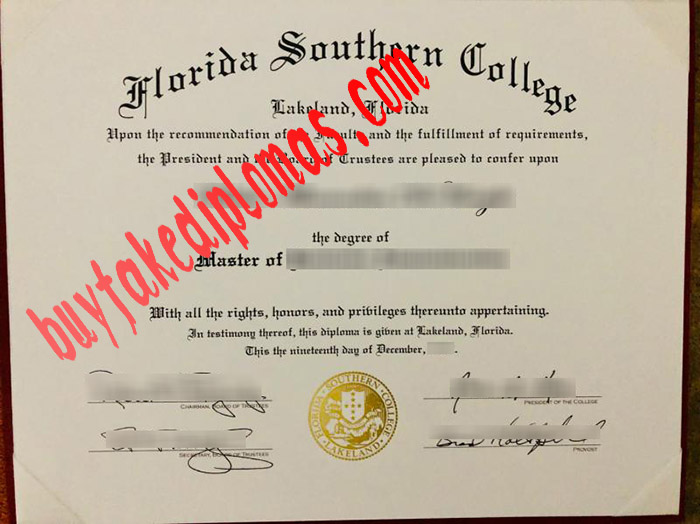 Florida Southern College diploma.jpg