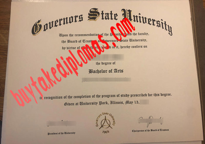 Governors State University diploma.jpg