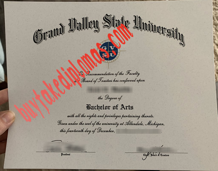 Grand Valley State University diploma.jpg