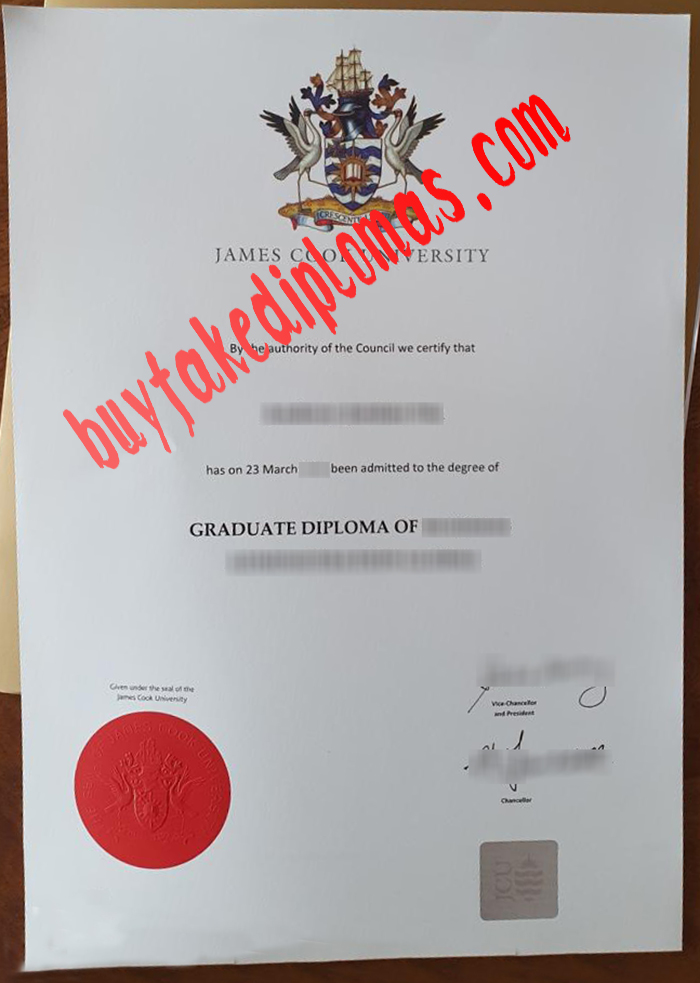 James Cook University diploma.jpg