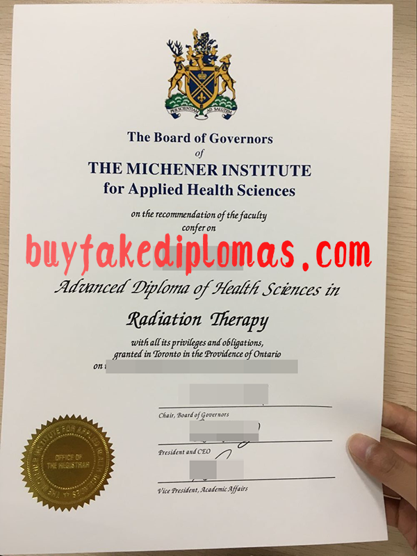 Michener Institute For Applied Health Sciences Diploma.png