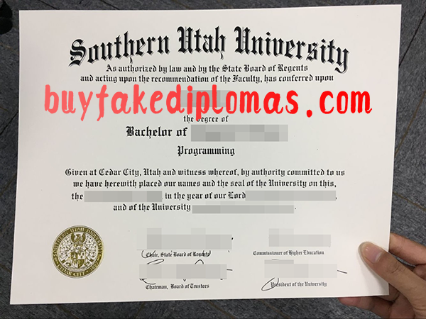 Southern Utah University diploma.png