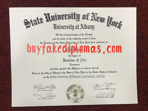 State University of New York at Albany diploma.png