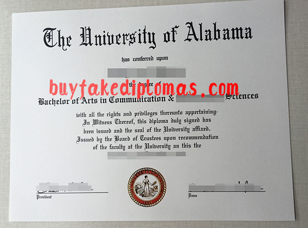 University of Alabama diploma.png