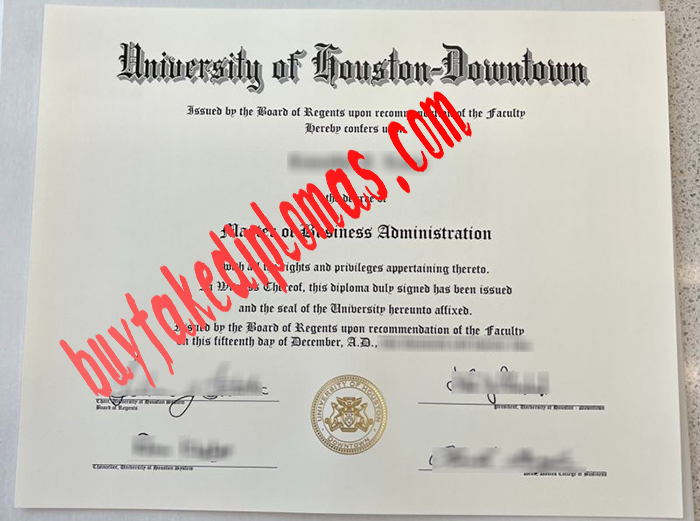 University of Houston Downtown diploma.jpg