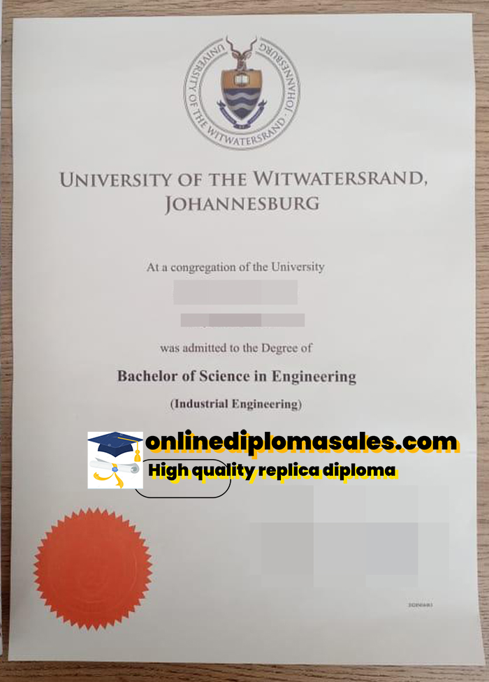 University of the Witwatersrand diploma.jpg