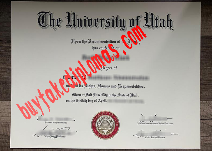 University of Utah diploma.jpg