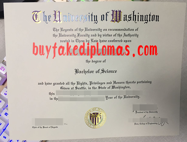 University of Washington diploma.png