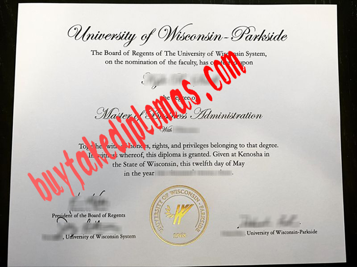 University of Wisconsin Parkside diploma.jpg