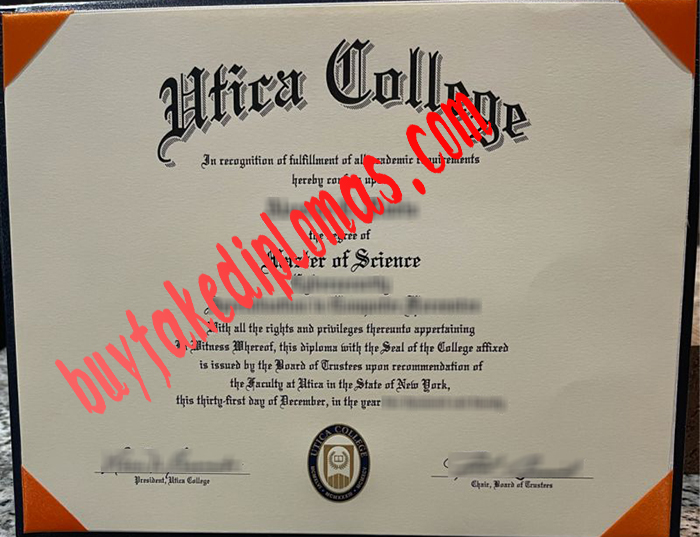 Utica College diploma.jpg