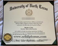 University of North Texas diploma.jpg