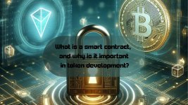 What is a smart contract, and why is it important in token development.jpg